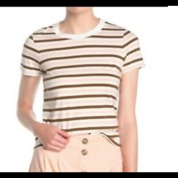 Madewell Northside Vintage striped tee size L - Picture 1 of 9
